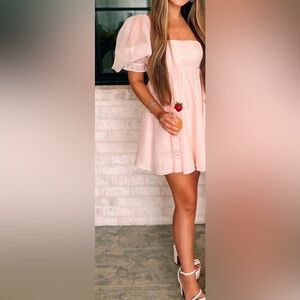 Anna Grace Babydoll Dress